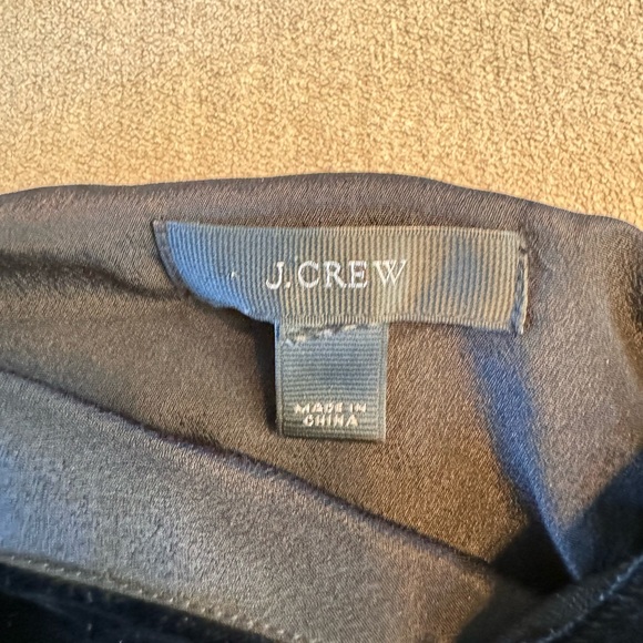 J. Crew Black Velvet Sleeveless Blouse - Picture 5 of 6